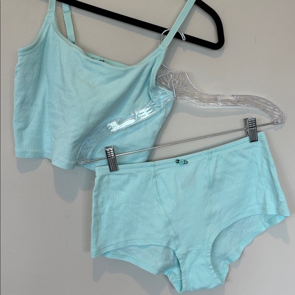 Colsie Tops - Colsie Blue Bra and Panty Set Large 232